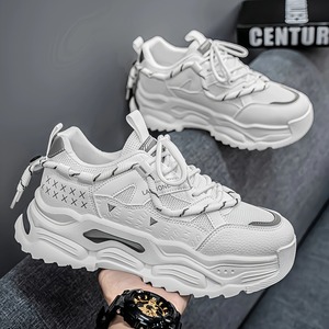 Breathable men's shoes, fashionable and versatile, <b>height</b> <b>increasing</b> thick soled sports shoes, casual shoes - Product Image 6