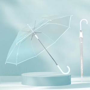 <span class=keywords><strong>Paraguas</strong></span> Transparentes al por Mayor con Apertura Automática, Personalizados con Logotipo, Promocionales, para Bodas - Product Image 3