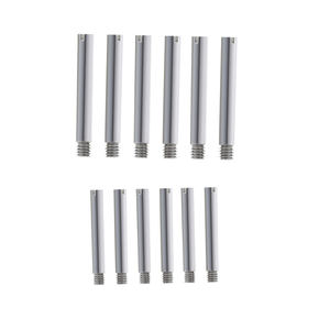 Vis autotaraudeuses à tête cylindrique personnalisée DIN 7981 304SS M6 demi-filetage pour moto et équipement médical - Product Image 3