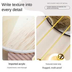 Vente directe d'usine, peinture moderne de luxe pour la décoration de la véranda, peinture LED, peinture acrylique 3D, tableau mural pour salon d'hôtel - Product Image 4