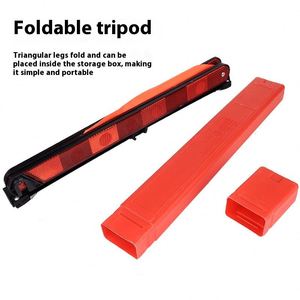 Support réfléchissant pour véhicule avec triangle de signalisation d'avertissement de stationnement et outils d'urgence pour voiture - Product Image 4