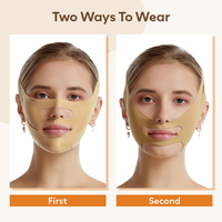 Ceinture de maintien post-opératoire respirante pour le lifting du double menton, sans douleur, pour sculpter le visage en V et lifter les joues