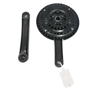 ชุดจานหน้าจักรยานปรับได้ 42T/34T/24T พร้อมสายพานเฟือง 3 สปีด และฝาครอบป้องกันโซ่ - Product Image 3