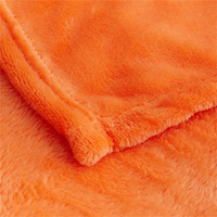 Couverture en flanelle molletonnée avec Logo personnalisé de haute qualité, taille Super confortable pour la maison/