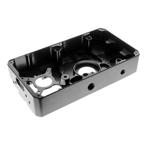 Custom CNC milled machined Aluminum Enclosure housing Parts for Car telecom Parts