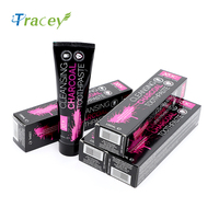 Dentifrice blanchissant, brosse à dents écologique, dentifrice en crème au charbon de bois format voyage pour blanchir les dents et nettoyer en profondeur