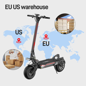 สกู๊ตเตอร์ไฟฟ้าคู่มอเตอร์ 3000W พร้อมหน้าจอ LCD ดีไซน์พับได้ กันน้ำ ความเร็วสูงสุด 116 กม./ชม. และแบตเตอรี่ลิเธียม - Product Image 6