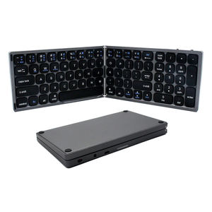 Custom Ergonomic Bt 3.0 Mini <b>Keyboard</b> Collapsible Wireless <b>Keyboard</b> Foldable <b>bluetooth</b> <b>Keyboard</b> for huawei - Product Image 5