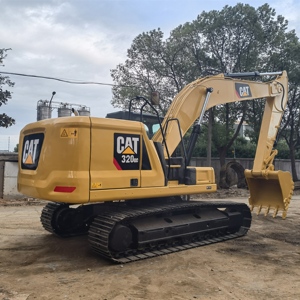 Excavadora de segunda mano, máquina excavadora de cadenas de 20 toneladas para sitios de excavación medianos, excavadora CAT 320GC usada de Caterpillar, Japón. - Product Image 2