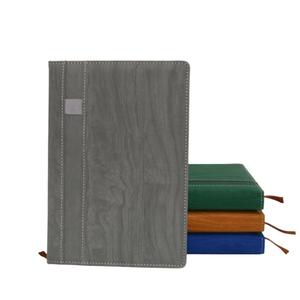 Sang trọng A5/B5 chương trình nghị sự biểu tượng tùy chỉnh dễ thương in văn phòng PU da Tạp Chí may Linen bìa cứng máy tính xách tay kinh doanh sang trọng Nhật ký bút - Product Image 4