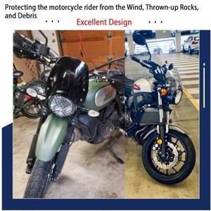 Parabrisas de motocicleta XXUN carenado de faro para <span class=keywords><strong>Ducati</strong></span> <span class=keywords><strong>Scrambler</strong></span> 800 Sixty21100 Full Throttle Desert Sled 15-20 - Product Image 5