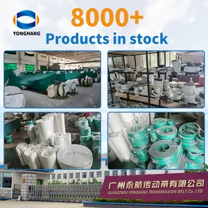 Yonghangbelt 11 ans d'expérience de production toutes sortes de courroies industrielles en polyuréthane de synchronisation d'entraînement en pu avec revêtements