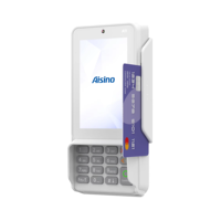 Terminal de point de vente VanDroid OS 12 avec écran IPS de 4 pouces - Processeur quadricœur 1,6 GHz avec NFC, caméra 5MP, stockage 1 Go + 8 Go et prise en charge multicanal