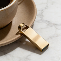 Flash Drive USB 2.0/3.0 Mewah Baru 64GB dengan Casing Logam Garansi 1 Tahun Penjualan Langsung Pabrik Kualitas Terjamin
