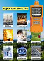Analyseur portatif d'oxyde nitrique OC-901, détecteur de fuite de gaz NO, testeur de concentration avec alarme sonore et lumineuse