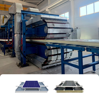 Machine de fabrication de panneaux sandwich en polyuréthane PU Hebei Guangxing, automatique, haute capacité, 3-15 m/min, facile à utiliser
