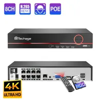 Techage Disco Rigido Interno 4TB 1TB 2TB 3TB 6TB 3.5" 64M Cache SATA III 6Gb/s HDD per CCTV NVR