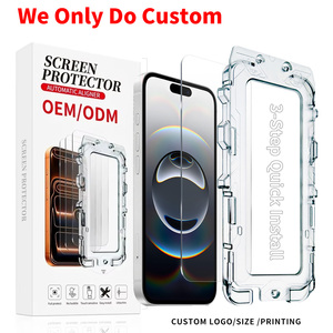 Kit de Instalación de Protector de Pantalla OEM, <span class=keywords><strong>Nuevo</strong></span> Protector de Pantalla para <span class=keywords><strong>iPhone</strong></span> 17e, Vidrio Templado con Herramienta de Alineación Automática, Fácil Instalación - Product Image 1