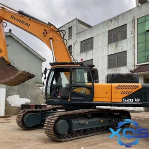 รถขุดไฮดรอลิกฮุนได Robex 520lvs มือสองคุณภาพสูงจากเกาหลี แบบตีนตะขาบ พร้อมเครื่องยนต์ เกียร์ ปั๊ม แบริ่ง รุ่นปี 2018 น้ำหนัก 52 ตัน - Product Image 3
