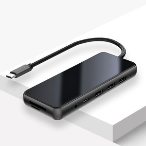 Concentradores USB C 12 en 1 4k, pantalla HD, <span class=keywords><strong>4</strong></span> puertos USB 3,0, estación de acoplamiento, Ethernet, adap multifunción para MacBook Pro, portátiles - Product Image 1