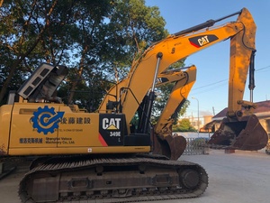 Excavadora hidráulica <span class=keywords><strong>de</strong></span> cadenas Caterpillar CAT 349E usada, modelo japonés, con motor, caja <span class=keywords><strong>de</strong></span> cambios y bomba, retroexcavadora cat - Product Image 1