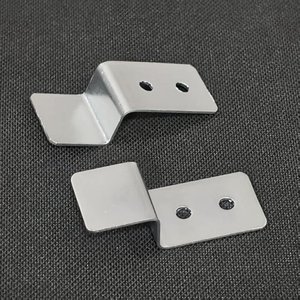 Z Shape Metal Corner Bracket 20 Mm Hole Size For Frame Fixing Industrial Design Furniture <b>Hardware</b> Accessory - Product Image 1