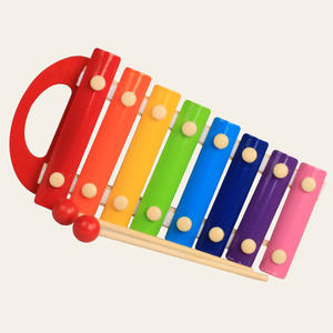 Jouet éducatif pour enfants cadre d'octave en bois instrument de musique tons jouet octave en bois <span class=keywords><strong>xylophone</strong></span> - Product Image 3