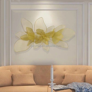 Fleur 3D <span class=keywords><strong>en</strong></span> fer <span class=keywords><strong>bleu</strong></span> <span class=keywords><strong>doré</strong></span> Art industriel <span class=keywords><strong>en</strong></span> fer Décoration <span class=keywords><strong>murale</strong></span> Art mural Décoration intérieure Décoration <span class=keywords><strong>murale</strong></span> <span class=keywords><strong>en</strong></span> <span class=keywords><strong>métal</strong></span> <span class=keywords><strong>doré</strong></span> - Product Image 3