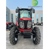 Kompakter Radtraktor mit Lader und Bagger 4WD Getriebe-Pumpen- und Getriebeantrieb