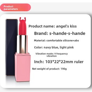 Shihand Lipstick <span class=keywords><strong>G</strong></span>-spot Secret Mini Appareil de Masturbation Électrique pour Clitoris, 9 Modes de Vibration pour <span class=keywords><strong>Femme</strong></span> - Product Image 4