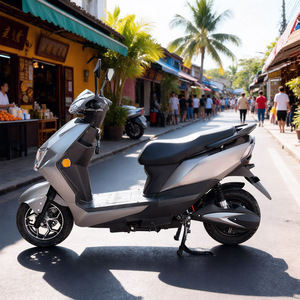 Motocicleta Eléctrica para Adultos CKD de 10 Pulgadas, Alta Gama, 600/800W, Velocidad 45km/h, Hermosa Motocicleta Eléctrica en <span class=keywords><strong>Venta</strong></span> - Product Image 1