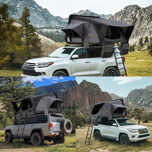 For ABS Hard Rooftop <b>Tent</b> <b>Waterproof</b> Clamshell 4x4 UV Protection 50+ Quick Automatic Opening 300kg Capacity - Product Image 5