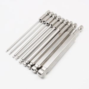 1/4 pollici hexagon shank drill bit esagonale magnetico palla end hex punte cacciavite H1.5H2.0H2.5H3.0H4.0H5.0H6.0H8.0H10 - Product Image 2