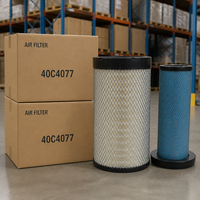 Filtre à air 40C4077 pour machines de construction LIUGONG, pièces de filtration de moteur pour équipements lourds
