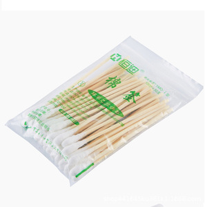 Coton-tige médical Hengdi à tête unique, 10 cm, jetable, pour la désinfection des plaies et le nettoyage cosmétique - Product Image 2