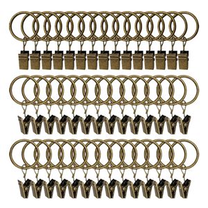 <b>Curtain</b> <b>Ring</b> Clips 3.5*38MM Black Metal <b>Curtain</b> Hooks For <b>Curtains</b> Shower <b>Curtains</b> Simple Style Factory Direct Sales - Product Image 5
