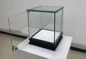 ตู้โชว์เครื่องประดับแบบไร้กรอบพร้อมไฟ LED และระบบล็อค สำหรับร้านค้าในห้างสรรพสินค้า - Product Image 4