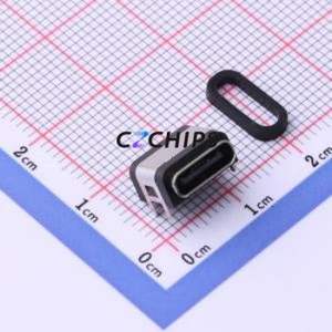 TYPEC-301J-ACP16X7 USB Connector SMD Connector ( Connector Type: Type-C )( Gender: Female )( Mounting Type: Horizontal Mount ) - Product Image 1