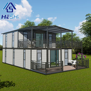 ตู้คอนเทนเนอร์สำเร็จรูป5ห้องนอน40Ft 20Ft สำเร็จรูปแบบขยายได้อย่างรวดเร็ว - Product Image 2