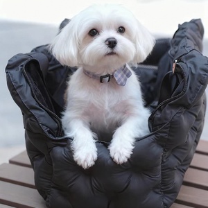 Borsa di Lusso per Animali Domestici, Trasportino Portatile 3 in 1 per Cani e Piccoli Animali, Borsa a Tracolla con Lati Morbidi - Product Image 2