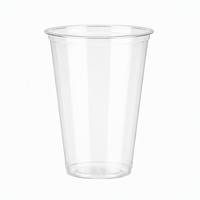 Gobelet jetable large et transparent en plastique 95mm 750ml, extra large, pour punch de fête, cocktail, bar, boissons glacées, qualité alimentaire PET PP