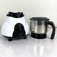 Moulin à café électrique commercial, lame en acier inoxydable, mini moulin portable pour céréales et épices, moulin à poudre fine