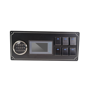 Panel de control mecánico de aleación de aluminio para caravana, accesorios para autocaravana, centro de control cuadrado - Product Image 2