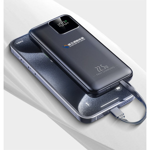 Portable Power Bank 20000mAh With <b>Cable</b> <b>Type</b> <b>C</b> Output 22.5W <b>Fast</b> <b>Charging</b> Universal For Mobile Phones - Product Image 3
