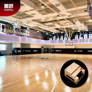 Baloncesto Suelo de madera Suelo deportivo de interior Cancha de baloncesto Bádminton Canchas DE TENIS <span class=keywords><strong>Campos</strong></span> deportivos - Product Image 3