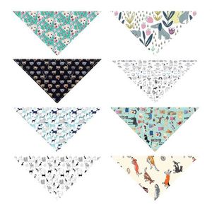 Pañuelo Triangular para Mascotas con Estampado de Sublimación Navideño, Suave y Bonito, Pañuelo Personalizado con Logotipo para Perros - Product Image 5