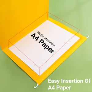 Huajie Bán Buôn A4/FC/Thư Dày Giấy Treo Thư Mục Tập Tin Với Sắt Móc Kẹp-Tùy Chỉnh Màu Sắc & Logo Cho Văn Phòng Sử Dụng - Product Image 5