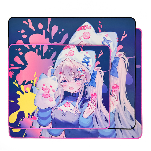 Vograce Custom Logo Mouse Pads Rainbow Film Phantom Coating Game Mouse Pad
