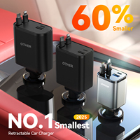 JOYROOM-Adaptateur USB rapide 4 en 1 pour voiture, matériau de refroidissement ignifuge, chargeur de voiture, 50W 3 ABS
