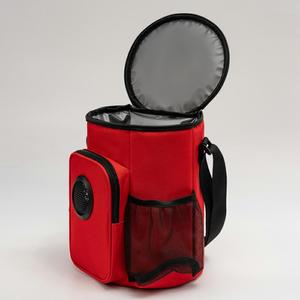 OEMカスタム ソフトサーマルワインクーラーバッグ バレル型 多機能 防水 ビール保冷バッグ スピーカー付き - Product Image 2